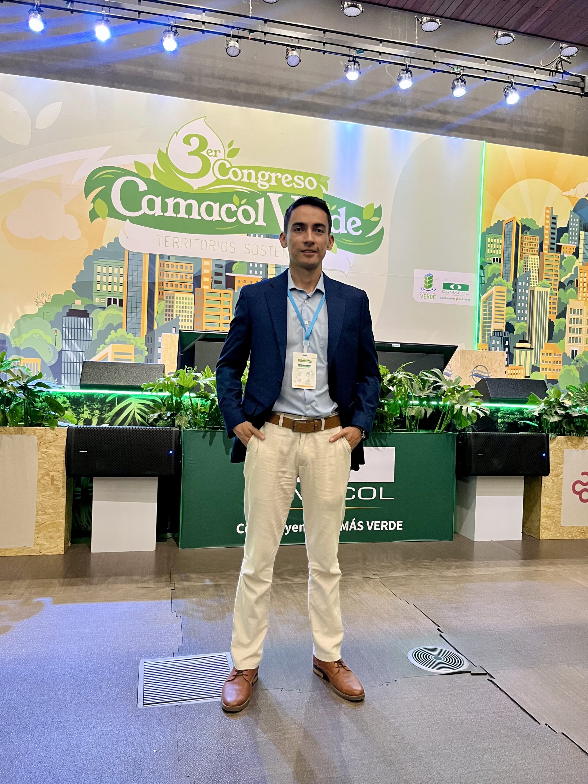 Congreso Camacol Ciudades sostenibles con jardines verticales